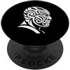 Maori Gifts for Men and Women Maori Nuova Zelanda Gancio Polinesiano Maori Tartaruga Maori PopSockets PopGrip Adesivo