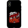 Christian Revival Jesus Is King Faith Custodia per iPhone X/XS Metti il mondo sul fuoco Gesù è il re Gospel Revival