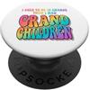 I Used To Be In Charge Then I Had Grandc Avevo il comando e poi avevo un nonno nipote PopSockets PopGrip Adesivo