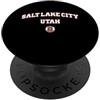 Salt Lake City UT Souvenirs & Gifts by D Salt Lake City Utah PopSockets PopGrip Adesivo