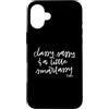 Fraxoweb Custodia per iPhone 16 Plus Classy Sassy And A Little Smart Assy Divertente Donna
