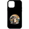 Surf Otter Ocean Wave Retro Beach Custodia per iPhone 12 mini Cool Occhiali da sole Otter Surfing Big Ocean Wave