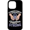 Stomach Cancer Warrior Gifts for Women a Custodia per iPhone 14 Pro Max Consapevolezza del cancro allo stomaco Pervinca Novembre Cancro allo stomaco