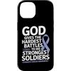 Stomach Cancer Warrior Gifts for Women a Custodia per iPhone 14 Consapevolezza del cancro allo stomaco Pervinca Novembre Cancro allo stomaco