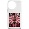 Doberman Puppy Lover PS Custodia per iPhone 13 Pro Divertente retrò giapponese Dogzilla Doberman amante dei cani