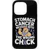 Stomach Cancer Warrior Gifts for Women a Custodia per iPhone 13 Pro Consapevolezza del cancro allo stomaco Pervinca Novembre Cancro allo stomaco