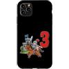 Medieval Renaissance Ren Faire Birthday Custodia per iPhone 11 Pro Max Medieval Knight Kid Età 3 Anni Compleanno