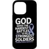 Stomach Cancer Warrior Gifts for Women a Custodia per iPhone 14 Pro Max Consapevolezza del cancro allo stomaco Pervinca Novembre Cancro allo stomaco