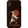 Red Sun Society Custodia per iPhone X/XS Samurai Warrior Katana Protector Motivazione