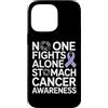 Stomach Cancer Warrior Gifts for Women a Custodia per iPhone 14 Pro Max Consapevolezza del cancro allo stomaco Pervinca Novembre Cancro allo stomaco