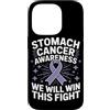 Stomach Cancer Warrior Gifts for Women a Custodia per iPhone 14 Pro Consapevolezza del cancro allo stomaco Pervinca Novembre Cancro allo stomaco