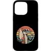 Surfing Alligator Beach Summer Wave Retr Custodia per iPhone 15 Pro Max Cool Crocodile Surfer Tramonto Ocean Vibes Retro