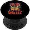 Cheerleader Support Designs for Cheer Pa Cheer Madre Sideline Coach Cheerleader Padre PopSockets PopGrip Adesivo