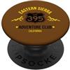 ENDU Designs -Backcountry Adventure Hike Avventura escursionistica della Sierra orientale California Highway 395 PopSockets PopGrip Adesivo