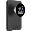 Stomach Cancer Warrior Gifts for Women a Consapevolezza del cancro allo stomaco Pervinca Novembre Cancro allo stomaco PopSockets PopWallet per MagSafe