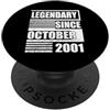 Lustige Geburtstagssprüche zum 25. 25° compleanno Leggendario da ottobre 2001 B-day PopSockets PopGrip Adesivo