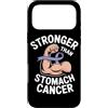 Stomach Cancer Warrior Gifts for Women a Custodia per iPhone 17 Pro Max Consapevolezza del cancro allo stomaco Pervinca Novembre Cancro allo stomaco