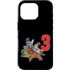 Medieval Renaissance Ren Faire Birthday Custodia per iPhone 16 Pro Medieval Knight Kid Età 3 Anni Compleanno