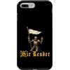 Medieval Renaissance Ren Faire Jousting Custodia per iPhone 7 Plus/8 Plus Sir Render Surrender Divertente Cavaliere Medievale Meme