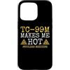 Funny Nuclear Medicine Gifts Custodia per iPhone 15 Pro Max TC-99M Radiologia Tecnologia nucleare Radioisotopo medico Nuc Med