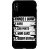 Mechanic Car Enthusiast Designs & Car Ou Custodia per iPhone XS Max Cose che voglio amante delle auto meccanico garage auto ragazzo