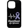 Stomach Cancer Warrior Gifts for Women a Custodia per iPhone 13 Pro Consapevolezza del cancro allo stomaco Pervinca Novembre Cancro allo stomaco