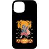 Funny Halloween Shirts Scary Gifts Men W Custodia per iPhone 15 Halloween Dabbing Scheletro Skull Rib Cage Dab Dance Pose