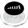Alien Evolution Secret Space Program UFO Divertente evoluzione aliena/programma spaziale segreto design PopSockets PopGrip per MagSafe
