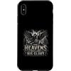 Christian Angel Trumpet Psalm Bible Vers Custodia per iPhone XS Max I cieli dichiarano la sua gloria Salmo 19 1