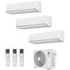 Gree CLIMATIZZATORE GREE AIRY TRIALSPLIT 12000+12000+12000+GWHD(24)NK6OO INVERTER R-32 WI-FI