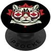 Camicie e regali InGENIUS per il Canada Occhiali da sole Cat Canada Day Canadian Flag Pride Foglia PopSockets PopGrip Adesivo