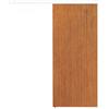 Porta Scorrevole 90x210 Cm, Armadi Kit Montaggio, Binario, Effetto Legno Marrone
