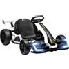 Go Kart Elettrico Per Bambini 6-12 Anni 24v 12km/h Con Seggiolino Regolabile, Bianco
