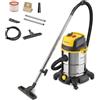 STANLEY Aspiratore Solidi e Liquidi SXVC30XTDE con Presa Elettroutensili (1600 W, 30 l)