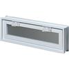 erfe Finestra di ventilazione da inserire in una parete di vetromattoni o muratura | Dimensioni cm 57,9X19X8 | Unità di vendita 1 finestra