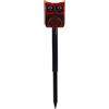 Alomejor Sensore di Movimento Solare Allarme Luce Potente 129dB Avvertimento Luce Lampeggiante 13 Effetti Sonori per Fattoria Terrazza Fienile Pollaio IP55 Impermeabile