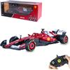 JAMARA Ferrari SF-25 402260 - Modellino di auto radiocomandata, scala 1:18, rosso, 2,4 GHz, con telecomando, regalo per bambini