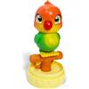 Simba Pamper Petz Mini Birdy - Uccello canoro interattivo con 5 suoni, flutter ad ali al tatto, con supporto per uccelli e anello portante, funzione Try-Me, uccello giocattolo dai 3 anni in su
