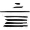 EIMMLSX Consolle Cover Interni Per Audi Per A3 Per S3 Per RS3 2014-2018 LHD Console Centrale Pannello Porta Rivestimento In Fibra Carbonio ABS Modanature Interne Copertura Trim Car Interior Central Conole(1 S