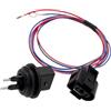 ECSiNG 2 Pezzi Sensore Di Livello Del Liquido Lavavetri Per Auto 7M0919376 1J0973202 Compatibile Con Volkswagen EOS 2006-2016