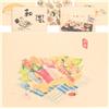 6 Sheets Decorazione Di Pittura Sushi Poster Decorativo Arredamento