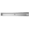 Foster 3025 881 Canali attrezzati Slim 846 x 120 mm Sottotop Acciaio Inox 3025881