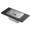 Foster 8100 705 Kit "E" Vaschetta con coperchio inox 28 x 14 cm per canale attrezzato Foster - 8100705
