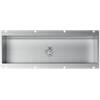 Foster 3024 880 Canali attrezzati 438 x 170 mm sottotop Acciaio Inox 3024880