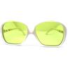 Vintage Occhiali da sole donna bianchi vintage anni 80 plastica made in italy LUXOTTICA