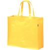 Shopper RPET laminata 105 g/m² con soffietto 42x35x14 cm Laster personalizzate o neutre