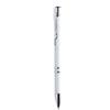 Penna in plastica refill blu con clip cromata personalizzabile Ponnel personalizzate o neutre