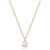 S'Agapõ Collana Girocollo Donna, Collana Donna in Acciaio e Zirconi | Collezione Dazzly - SDZ07