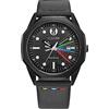 Citizen Orologio Analogico Uomo con Cinturino in Pelle BM7498-00W