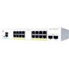 Cisco Catalyst 1000-16T-2G-L - Switch di rete a 16 porte Gigabit Ethernet (GbE), 2 porte uplink SFP da 1G, funzionamento senza ventole, garanzia limitata a vita con formula avanzata (C1000-16T-2G-L)